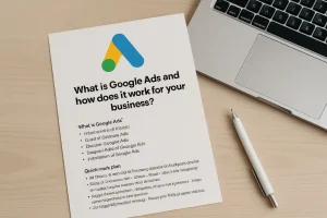 Wat is Google ads en hoe werkt het voor jouw bedrijf